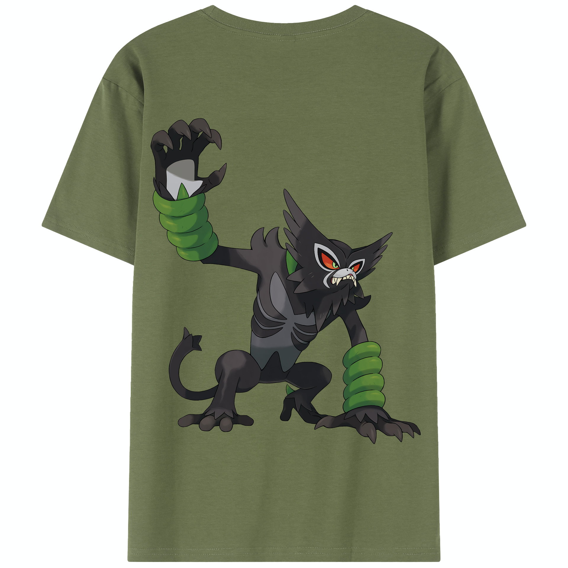 （画像用） ポケットモンスター Pokémon 綿100％半袖Tシャツ（背面プリント）